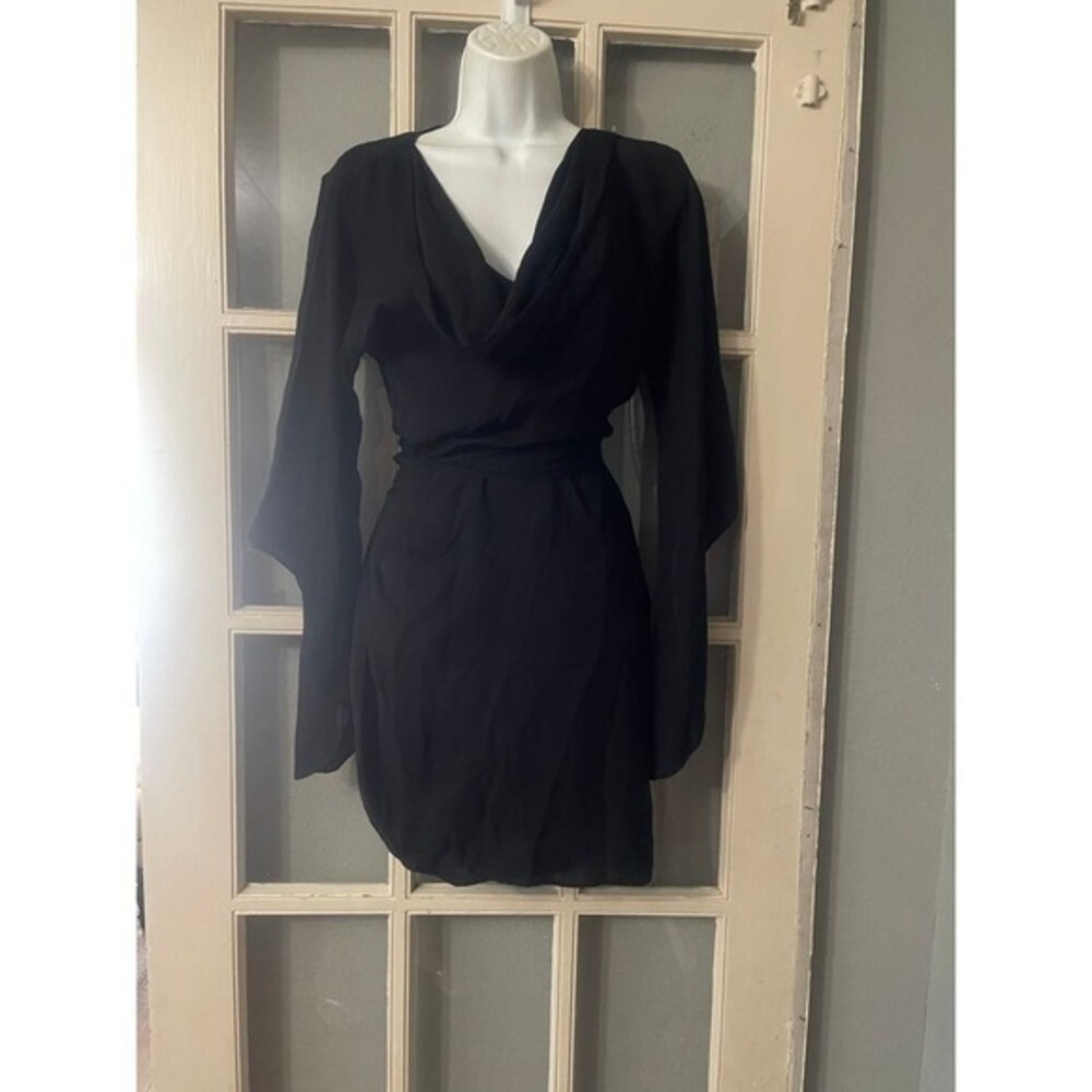 Halston Heritage Little Black Dress - Picture 3 of 10